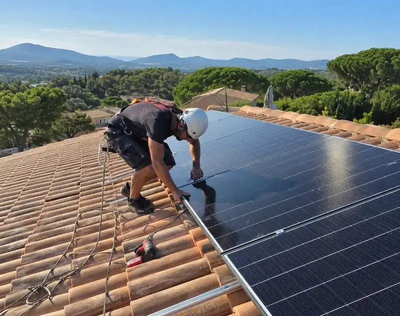 Installateur panneaux solaires Gambsheim — pose photovoltaïque sur toiture