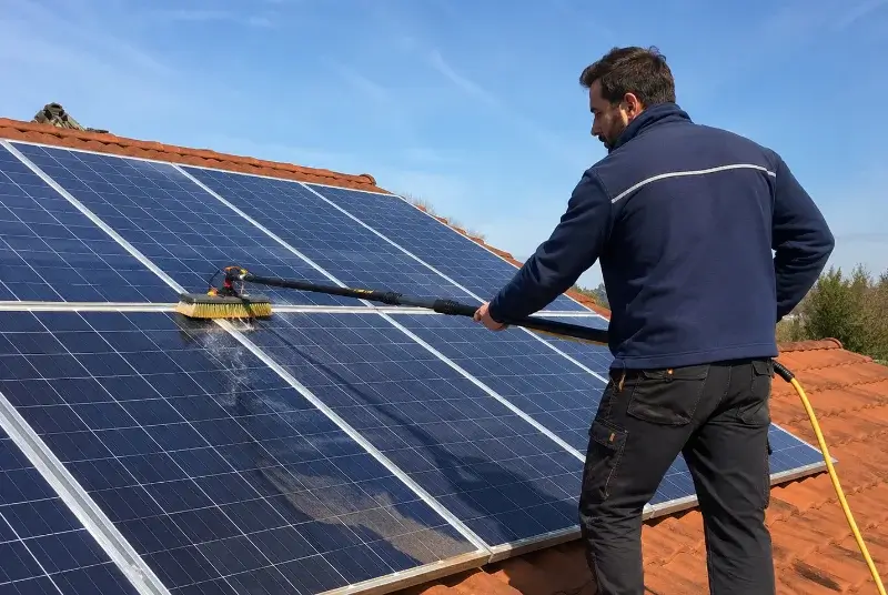 Nettoyage et entretien de panneaux solaires à Gambsheim