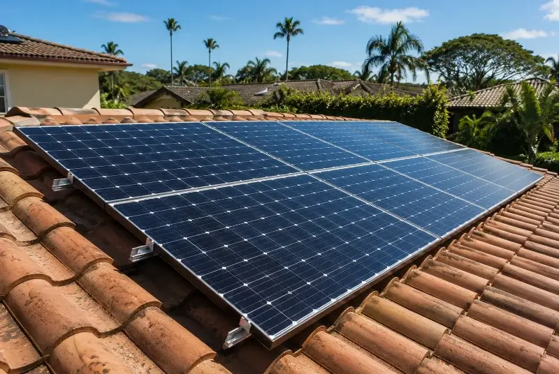 Installation de panneaux solaires à Gambsheim